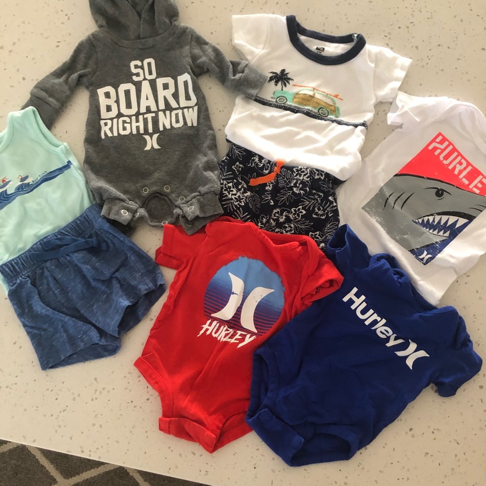 Baby Hurley surfer clothes